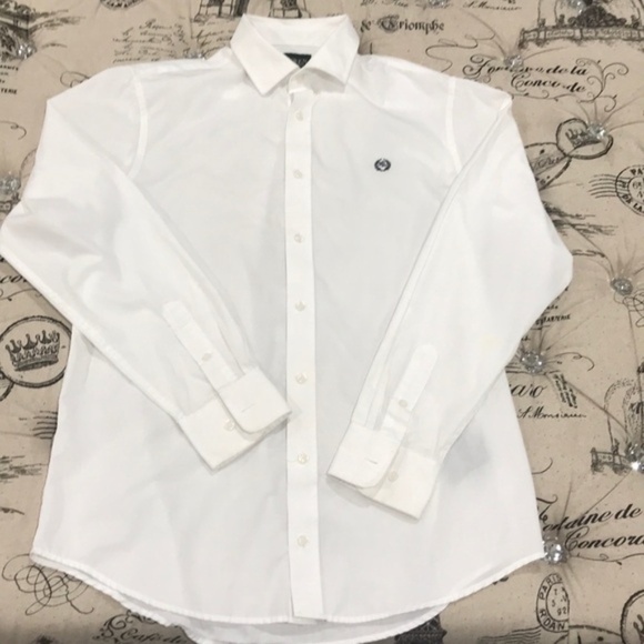 Lauren Ralph Lauren Boy's Cotton-Blend Sport Shirt - Picture 2 of 4